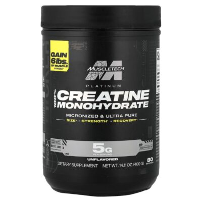 Muscletech Platinum Creatine, Enhance Strength, Support Muscle Size