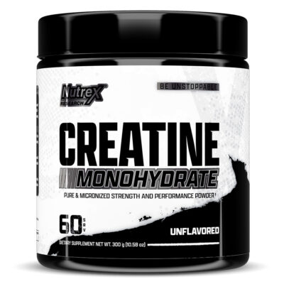 Nutrex Research Creatine Monohydrate, Unflavored, Powerful Muscle Enhancer