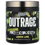 Nutrex Research Outrage, Ultra Stim Pre Workout, High-Stim Energy Surge