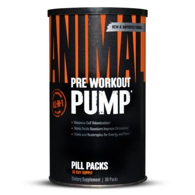Universal Nutrition Animal Pump Food Supplement, 30 Packs, Support Muscle Strength