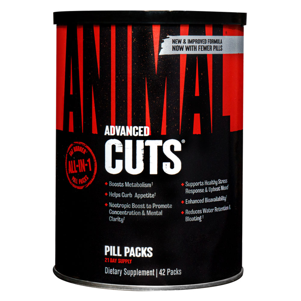Universal Nutrition Animal Cuts, Important in the Drying Phase for Athletes