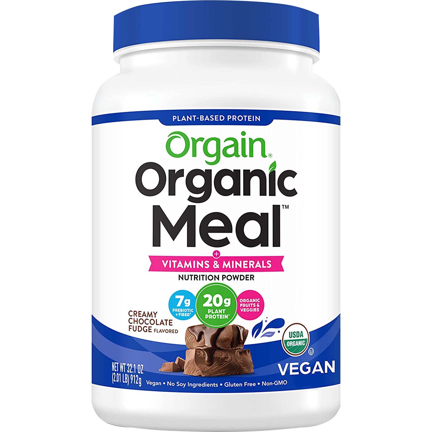 Orgain Organic Meal, 912 Gm, 20g Organic, Plant-Based Protein